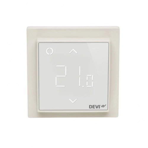 Termostatas Devi 140F1141 Smart WiFi, kabinamas, balta, 8.5 cm, 0 - 30 °C